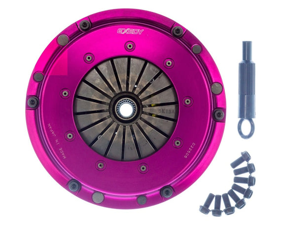 Exedy 1999-2002 Nissan Silvia L4 Hyper Single Carbon-D Clutch Sprung Center Disc Push Type NH02SDMC1