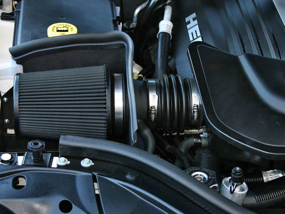 Airaid 05-09 Jeep Grand Cherokee 5.7L Hemi CAD Intake System w/ Tube (Dry / Black Media) 312-178