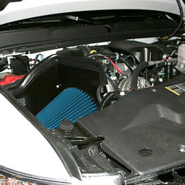 Airaid 07-10 Chevrolet/GMC Duamax LMM 6.6L DSL MXP Intake System w/ Tube (Dry / Blue Media) 203-215