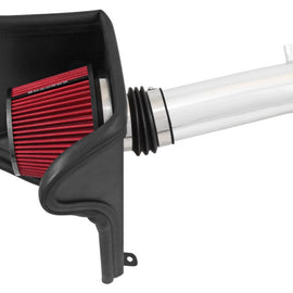 Spectre 91-01 Jeep Cherokee L6-4.0L F/I Air Intake Kit - Polished w/Red Filter 9051