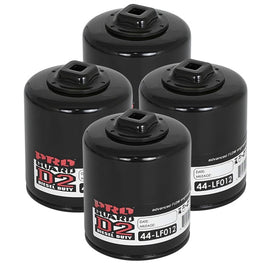 aFe Pro GUARD D2 Oil Filter 07-14 GM Trucks V8 4.8L/5.3L/6.0L/6.2L (4 Pack) 44-LF012-MB