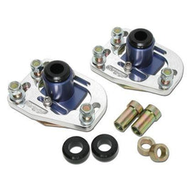 BBK 79-93 Mustang Caster Camber Plate Kit - Silver Anodized Finish 2525