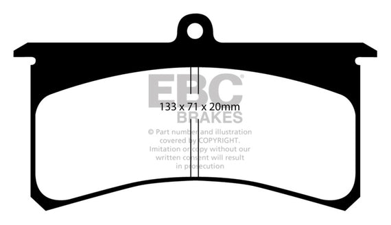 EBC Brakes Bluestuff Street and Track Day Brake Pads DP5007NDX