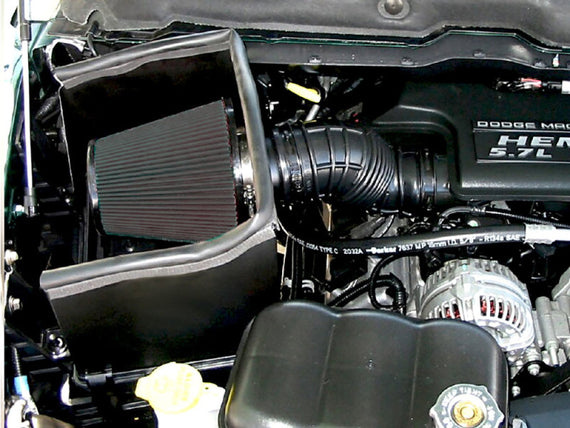 Airaid 02-05 Dodge Ram (Gas Engines) CAD Intake System w/o Tube (Dry / Black Media) 302-125-1