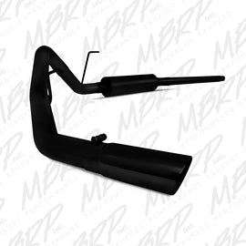 MBRP 3" Black CAT Back Exhaust For 2004-2008 Ford F150 Ex Cab Crew Cab SB S5200BLK
