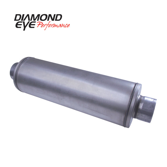 Diamond Eye Muffler 5inx26in OVERALL LOUVERED 460150