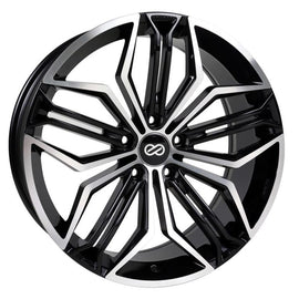 Enkei CUV 18x8 5x114.3 40mm Offset 72.6mm Bore Black Machined 495-880-6540BKM