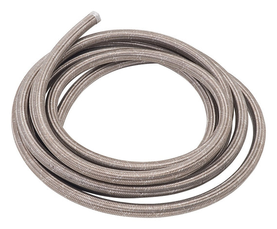 Russell Performance -10 AN ProFlex Stainless Steel Braided Hose (Pre-Packaged 3 Foot Roll) 632150
