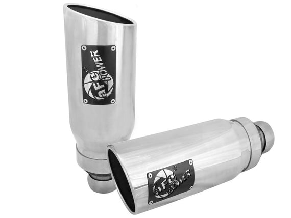 aFe Power MACH Force-XP 5in 09-15 Dodge Ram V8-5.7L/3.0L (td) 409 SS Exhaust Tip Upgrade 49C42046-P