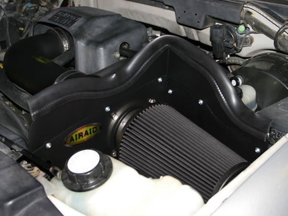 Airaid 97-03 Ford F-150/97-04 Expedition 4.6/5.4L CAD Intake System w/ Tube (Dry / Black Media) 402-249
