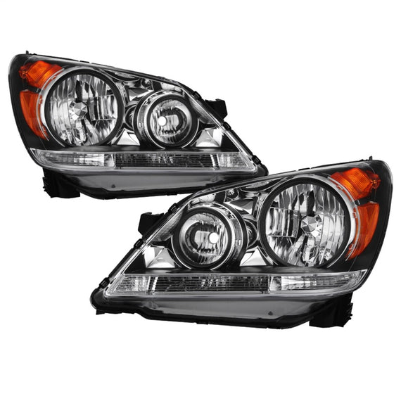xTune 08-10 Honda Odyssey OEM Style Headlights - Black (HD-JH-HODY08-OE-BK) 9042737