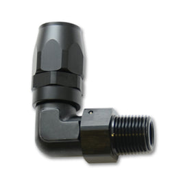 Vibrant Male NPT 90 Degree Hose End Fitting -8AN - 1/4 NPT 26903