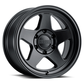 Kansei K14MB ROKU MATTE BLACK 17x8.5 5X127 MATTE BLACK  (-10mm) Wheel/Rim K12MB-78550-10