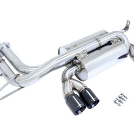 Megan Axle Back Exhaust for BMW M3 E46 01-06 With Black Chrome Tips MR-ABE-BE46M30E-BC