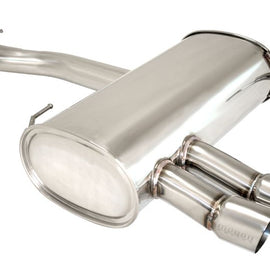 Megan Axle Back Exhaust for 07-11 BMW E90 4Dr/E92 2Dr 328i only Single w/SS Tips MR-ABE-BE9092-SS