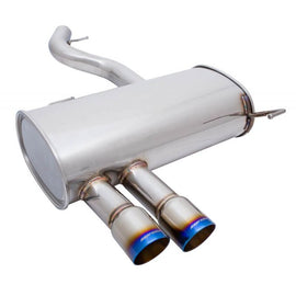Megan Axle Back Exhaust for 07-11 BMW E90 4Dr/E92 2Dr 328i only Single Blue Tip MR-ABE-BE9092-VO