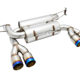 Megan Axle Back Exhaust for BMW M3 E92 Blue Roll Tips MR-ABE-BE92M3-VO