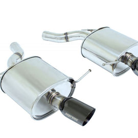 Megan Axle Back Exhaust for BMW 640i Gran Coupe F06 2012+ 6cyl M Package BC Tips MR-ABE-BF06-BC