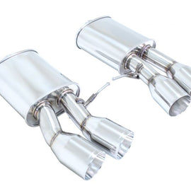 Megan Supremo Axle Back Exhaust for BMW M6 Coupe 13+/Gran 14+ SS Roll Tips MR-ABE-BF13M6-SRT