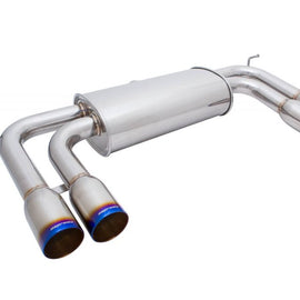 Megan Axle Back Exhaust for 2010-13 BMW E70 X5M/10-14 X6M w/Blue Roll Tip-M ONLY MR-ABE-BX5M-VO