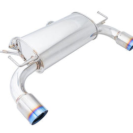 Megan Axle Back Exhaust for Infiniti G37 2dr 09-13/Q60 14+ Dual Blue Tips OE-RS MR-ABE-IG372D