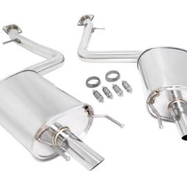 Megan Axle Back Exhaust for Lexus GS350 2013+ RWD Only (Used with OEM Tips) MR-ABE-LG13