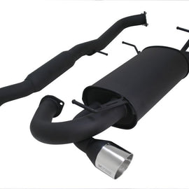 Megan Racing Catback Exhaust for Nissan 350Z/G35 Black Dual 4" Stainless Tip MR-CBS-350Z-OEB