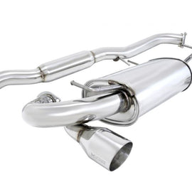 Megan Racing Catback Exhaust for Nissan 350Z/G35 Dual 4" Stainless Roll Tips MR-CBS-350Z-SRT