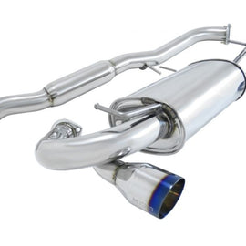 Megan Racing Catback Exhaust System for Nissan 350Z/G35 Dual 4" Burnt Roll Tips MR-CBS-350Z-VO