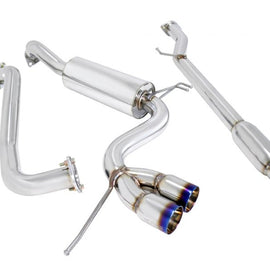 Megan Racing Catback Exhaust for Hyundai Veloster 2012-2018 Non-Turbo Burnt Tip MR-CBS-HYV11-VO