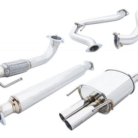 Megan Racing OE-RS Catback Exhaust for Saab 9-3 2.0T 04-07 without bumper cutout MR-CBS-S930620