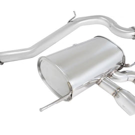 Megan Racing Catback Exhaust System for VW Golf R (MK6) Only 12-13 SS Tips MR-CBS-VWGR12-SRT