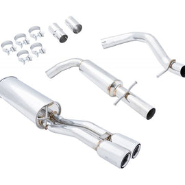 Megan Racing Catback Exhaust System for JETTA 03-05 2.5" Pipe Dual tip 2.0/1.8T MR-CBS-VWJ03