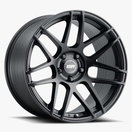 ESR 18X10.5 5X120.6 (CUSTOM DRILL) +22 72.56 MATTE BLACK RF1 80551422 RF1MBLK 80551422 RF1MBLK 5X120.6