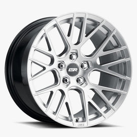 ESR 18X8.5 5X114.3 (Custom Drill) +30 72.56 BRUSHED HYPER SILVER RF11 88551230 88551230 RF11BHS 5X114