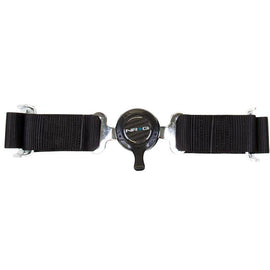 NRG 4 Point Seat Belt Harness / Cam Lock- Black SBH-4PCBK