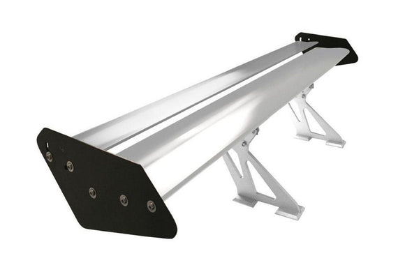 MEGAN RACING GT STYLE ALUMINUM SPOILER Black/Silver MR-AS-GT56 Universal MR-AS-GT56