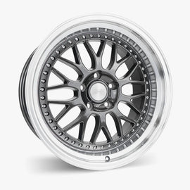 ESR 17X8.5 5X100 +30 72.56 GUNMETAL MACHINE LIP SR01 78550030 SR01GM-ML 78550030 SR01GM-ML