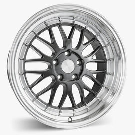 ESR 18X10.5 5X105 (CUSTOM DRILL) +22 72.56 GUNMETAL MACHINE LIP SR05 80551422 80551422 SR05GM-ML 5X105