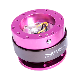 NRG Quick Release 2.0 - Pink Body/Titanium Chrome Ring SRK-200PK