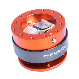 NRG Quick Release 2.0 - Orange Body/Titanium Chrome Ring SRK-200OR