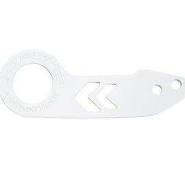 NRG Rear tow hook - Universal Fitment - White powder coat TOW-110WT