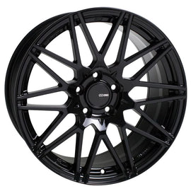 Enkei TMS 18x9.5 5x114.3 15mm Offset 72.6mm Bore Gloss Black Wheel 515-895-6515BK