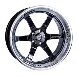 COSMIS RACING XT-006R 20X11 +5MM 5X120 BLACK W/ MACHINED LIP Wheel/Rim