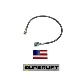 Superlift 78-79 Ford Bronco w/ 4-9in Lift Kit (Single) Bullet Proof Brake Hose 91296