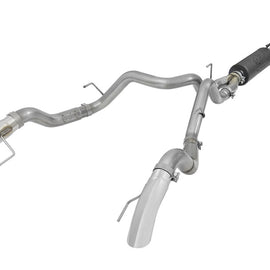 aFe MACH Force-XP Cat-Back Exhaust w/ Dual Hi-Tuck Pol Tips 17-18 Ford F-150 Raptor V6-3.5L 49-33095-P