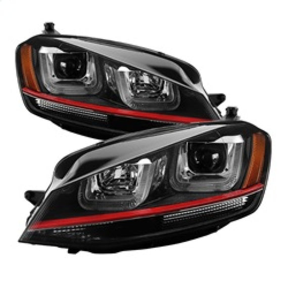 Spyder Projector Headlights, Fits Volkswagen Golf VII 14-16 5080592