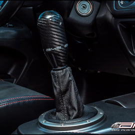 AMS Performance 5 Speed Carbon Fiber Shift Knob w/Logo for Evolution Evo AMS.01.06.0106-1