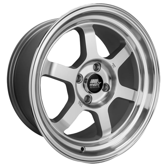 MST Time Attack 16x8.0 4x100 20 73.1 Machined Wheel/Rim 01T-6849-20-MAC