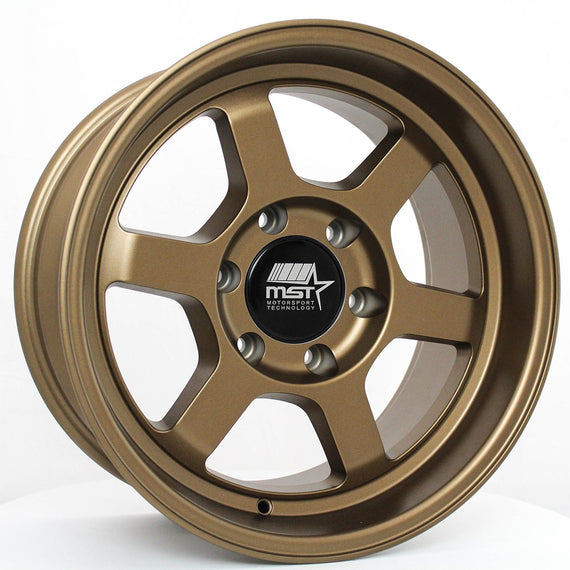 MST Time Attack-Truck 17x8.5 6X139.7 -10 cb112 Matte Bronze Wheel/Rim 01T-78583-N10-MBZ